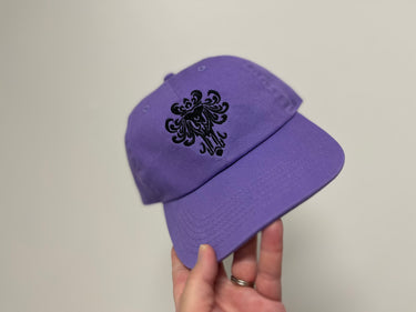 Violet Embroidered HM Wallpaper Hat
